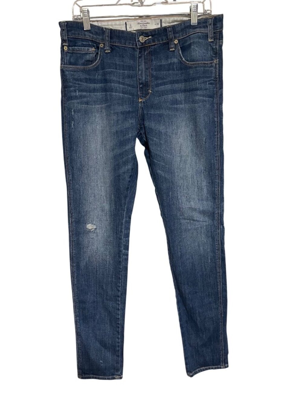 Abercrombie & Fitch Womens Perfect Stretch Skinny Jeans Womens Size 6 Distressed